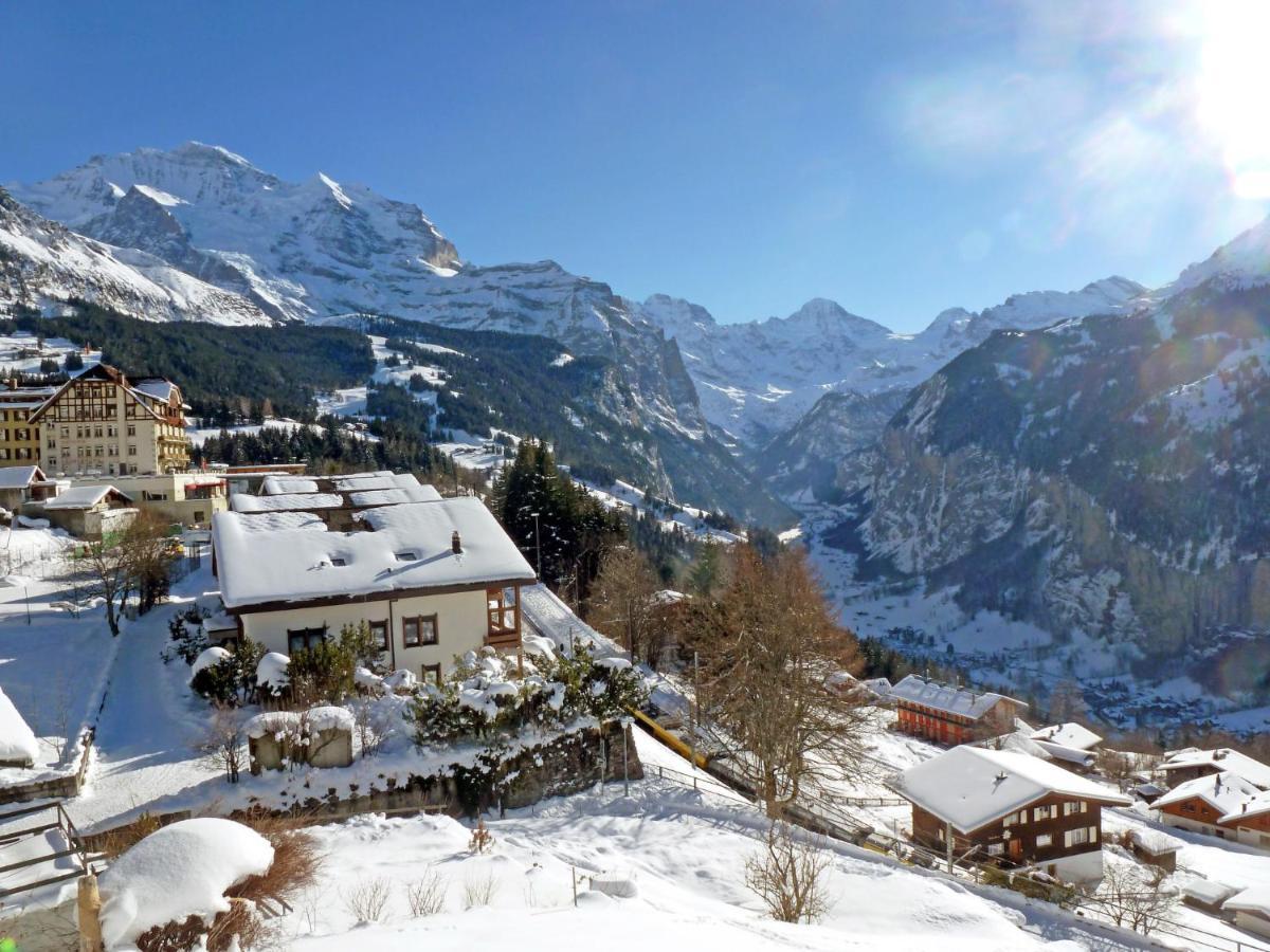 Apartment Rustica By Interhome Wengen Kültér fotó